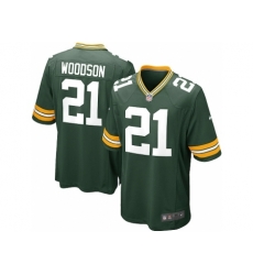 Nike Green Bay Packers 21 Charles Woodson Green Game NFL Jersey Nike Green Bay Packers 21 Charles Woodson Green Game NFL Jersey
