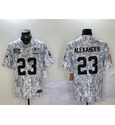 men green bay packers 23 jaire alexander 2024 f u s e arctic camo salute to service limited stitched football jerseys men green bay packers 23 jaire alexander 2024 f u s e arctic camo salute to service limited stitched football jerseys