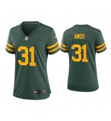 Women Green Bay Packers 31 Adrian Amos Alternate Game Green Jersey Women Green Bay Packers 31 Adrian Amos Alternate Game Green Jersey