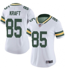 Women Green Bay Packers 85 Tucker Kraft White Vapor Untouchable Stitched Football Jersey Women Green Bay Packers 85 Tucker Kraft White Vapor Untouchable Stitched Football Jersey