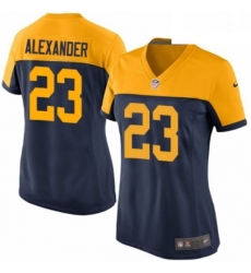 Womens Nike Green Bay Packers 23 Jaire Alexander Game Navy Blue Alternate NFL Jersey Womens Nike Green Bay Packers 23 Jaire Alexander Game Navy Blue Alternate NFL Jersey