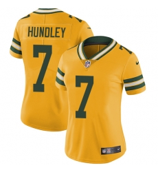 Womens Nike Packers #7 Brett Hundley Limited Gold Rush Vapor Untouchable NFL Jersey Womens Nike Packers #7 Brett Hundley Limited Gold Rush Vapor Untouchable NFL Jersey