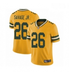 Youth Green Bay Packers 26 Darnell Savage Jr Limited Gold Rush Vapor Untouchable Football Jersey Youth Green Bay Packers 26 Darnell Savage Jr Limited Gold Rush Vapor Untouchable Football Jersey