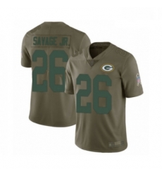 Youth Green Bay Packers 26 Darnell Savage Jr Limited Olive 2017 Salute to Service Football Jersey Youth Green Bay Packers 26 Darnell Savage Jr Limited Olive 2017 Salute to Service Football Jersey
