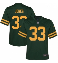Youth Green Bay Packers #33 Aaron Jones Nike Green Alternate Game Player Jersey Youth Green Bay Packers #33 Aaron Jones Nike Green Alternate Game Player Jersey