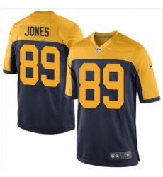 Youth Nike Packers #89 James Jones Navy Blue Alternate Stitched NFL Elite Jersey Youth Nike Packers #89 James Jones Navy Blue Alternate Stitched NFL Elite Jersey