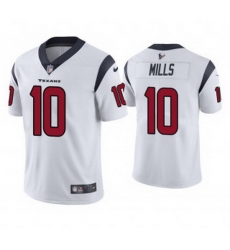 Men Houston Texans 10 Davis Mills White Vapor Untouchable Limited Stitched Jersey Men Houston Texans 10 Davis Mills White Vapor Untouchable Limited Stitched Jersey