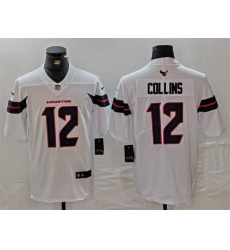 Men Houston Texans 12 Nico Collins White Vapor Untouchable Stitched Football Jersey Men Houston Texans 12 Nico Collins White Vapor Untouchable Stitched Football Jersey