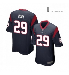 Men Houston Texans 29 Bradley Roby Game Navy Blue Team Color Football Jersey Men Houston Texans 29 Bradley Roby Game Navy Blue Team Color Football Jersey