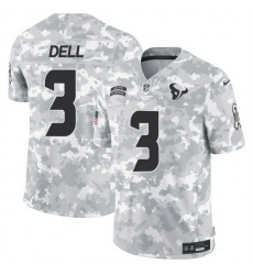 Men Houston Texans 3 Tank Dell 2024 F U S E Arctic Camo Salute To Service Limited Stitched Football Jersey Men Houston Texans 3 Tank Dell 2024 F U S E Arctic Camo Salute To Service Limited Stitched Football Jersey