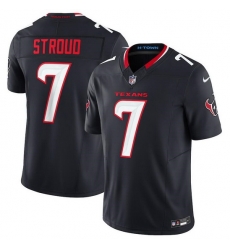 Men Houston Texans 7 C J Stroud Navy 2024 Vapor F U S E Limited Stitched Jersey Men Houston Texans 7 C J Stroud Navy 2024 Vapor F U S E Limited Stitched Jersey