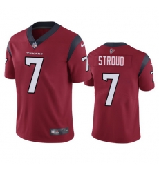 Men Houston Texans 7 C J  Stroud Red Vapor Untouchable Stitched Football Jersey