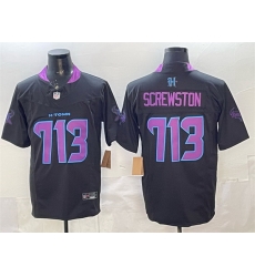 Men Houston Texans 713 Screwston Black F U S E 2025 DJ SCREW Vapor Limited Stitched Football Jersey Men Houston Texans 713 Screwston Black F U S E 2025 DJ SCREW Vapor Limited Stitched Football Jersey