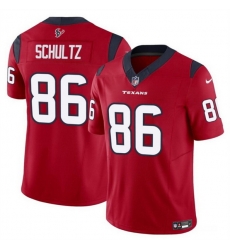 Men Houston Texans 86 Dalton Schultz Red 2023 F U S E Vapor Untouchable Stitched Football Jersey Men Houston Texans 86 Dalton Schultz Red 2023 F U S E Vapor Untouchable Stitched Football Jersey