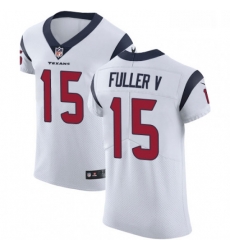 Men Nike Houston Texans 15 Will Fuller V White Vapor Untouchable Elite Player NFL Jersey Men Nike Houston Texans 15 Will Fuller V White Vapor Untouchable Elite Player NFL Jersey