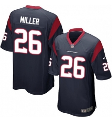 Men Nike Houston Texans 26 Lamar Miller Game Navy Blue Team Color NFL Jersey Men Nike Houston Texans 26 Lamar Miller Game Navy Blue Team Color NFL Jersey
