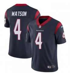 Men Nike Houston Texans 4 Deshaun Watson Limited Navy Blue Team Color Vapor Untouchable NFL Jersey Men Nike Houston Texans 4 Deshaun Watson Limited Navy Blue Team Color Vapor Untouchable NFL Jersey