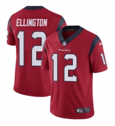 Men Nike Texans #12 Bruce Ellington Red Alternate Stitched NFL Vapor Untouchable Limited Jersey Men Nike Texans #12 Bruce Ellington Red Alternate Stitched NFL Vapor Untouchable Limited Jersey