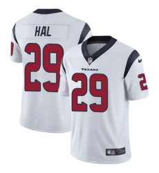 Men Nike Texans #29 Andre Hal White Stitched NFL Vapor Untouchable Limited Jersey Men Nike Texans #29 Andre Hal White Stitched NFL Vapor Untouchable Limited Jersey