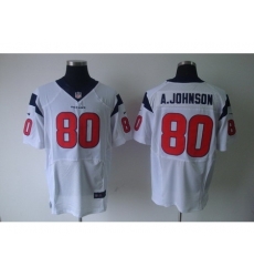 Nike Houston Texans 80 Andre Johnson White Elite NFL Jersey Nike Houston Texans 80 Andre Johnson White Elite NFL Jersey