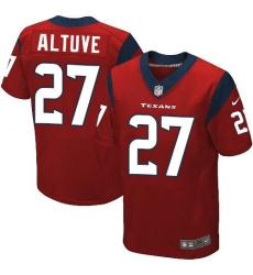 Nike Texans #27 Jose Altuve Red Alternate Mens Stitched NFL Elite Jersey Nike Texans #27 Jose Altuve Red Alternate Mens Stitched NFL Elite Jersey