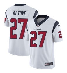 Nike Texans #27 Jose Altuve White Mens Stitched NFL Vapor Untouchable Limited Jersey Nike Texans #27 Jose Altuve White Mens Stitched NFL Vapor Untouchable Limited Jersey