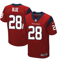 Nike Texans #28 Alfred Blue Red Alternate Mens Stitched NFL Elite Jersey Nike Texans #28 Alfred Blue Red Alternate Mens Stitched NFL Elite Jersey
