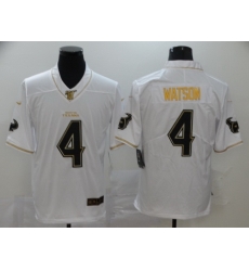 Nike Texans 4 Deshaun Watson White 100th Season Vapor Untouchable Limited Jersey Nike Texans 4 Deshaun Watson White 100th Season Vapor Untouchable Limited Jersey