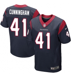 Nike Texans #41 Zach Cunningham Navy Blue Team Color Mens Stitched NFL Elite Jersey Nike Texans #41 Zach Cunningham Navy Blue Team Color Mens Stitched NFL Elite Jersey