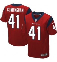 Nike Texans #41 Zach Cunningham Red Alternate Mens Stitched NFL Elite Jersey Nike Texans #41 Zach Cunningham Red Alternate Mens Stitched NFL Elite Jersey