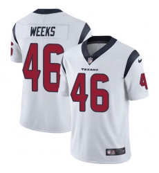 Nike Texans #46 Jon Weeks White Mens Stitched NFL Vapor Untouchable Limited Jersey Nike Texans #46 Jon Weeks White Mens Stitched NFL Vapor Untouchable Limited Jersey