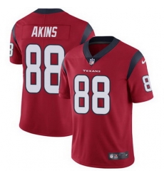 Nike Texans #88 Jordan Akins Red Alternate Mens Stitched NFL Vapor Untouchable Limited Jersey Nike Texans #88 Jordan Akins Red Alternate Mens Stitched NFL Vapor Untouchable Limited Jersey