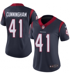 Nike Texans #41 Zach Cunningham Navy Blue Team Color Womens Stitched NFL Vapor Untouchable Limited Jersey Nike Texans #41 Zach Cunningham Navy Blue Team Color Womens Stitched NFL Vapor Untouchable Limited Jersey