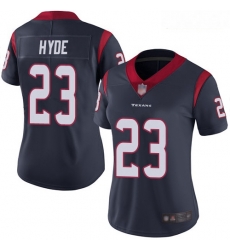 Texans #23 Carlos Hyde Navy Blue Team Color Women Stitched Football Vapor Untouchable Limited Jersey Texans #23 Carlos Hyde Navy Blue Team Color Women Stitched Football Vapor Untouchable Limited Jersey