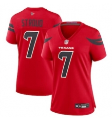 Women Houston Texans #7 C.J. Stroud Red Fashion With Patch Vapor Untouchable Limited Stitched Nike Football Jersey Women Houston Texans #7 C.J. Stroud Red Fashion With Patch Vapor Untouchable Limited Stitched Nike Football Jersey