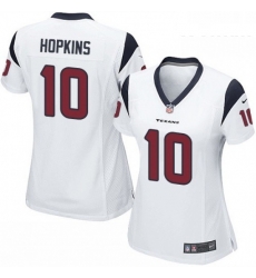 Womens Nike Houston Texans 10 DeAndre Hopkins Game Red Alternate NFL Jersey Womens Nike Houston Texans 10 DeAndre Hopkins Game Red Alternate NFL Jersey