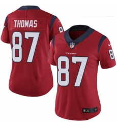 Womens Nike Houston Texans 87 Demaryius Thomas Red Alternate Vapor Untouchable Limited Player NFL Jersey Womens Nike Houston Texans 87 Demaryius Thomas Red Alternate Vapor Untouchable Limited Player NFL Jersey