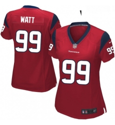 Womens Nike Houston Texans 99 JJ Watt Game Red Alternate NFL Jersey Womens Nike Houston Texans 99 JJ Watt Game Red Alternate NFL Jersey