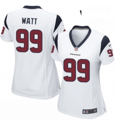Womens Nike Houston Texans 99 JJ Watt Game White NFL Jersey Womens Nike Houston Texans 99 JJ Watt Game White NFL Jersey