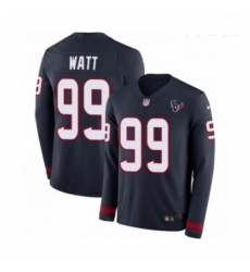 Youth Nike Houston Texans 99 JJ Watt Limited Navy Blue Therma Long Sleeve NFL Jersey Youth Nike Houston Texans 99 JJ Watt Limited Navy Blue Therma Long Sleeve NFL Jersey