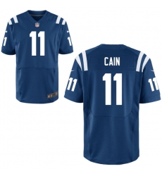 Men Colts #11 Deon Cain Blue Elite Jersey Men Colts #11 Deon Cain Blue Elite Jersey