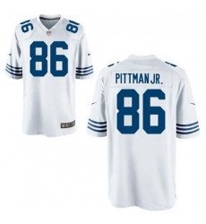 Men Nike Colts 86 Michael Pittman Jr. White Vapor Limited Stitched NFL Jersey Men Nike Colts 86 Michael Pittman Jr. White Vapor Limited Stitched NFL Jersey