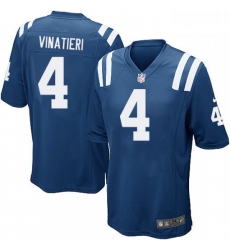 Men Nike Indianapolis Colts 4 Adam Vinatieri Game Royal Blue Team Color NFL Jersey Men Nike Indianapolis Colts 4 Adam Vinatieri Game Royal Blue Team Color NFL Jersey