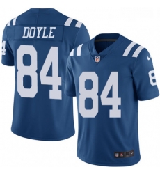 Men Nike Indianapolis Colts 84 Jack Doyle Limited Royal Blue Rush Vapor Untouchable NFL Jersey Men Nike Indianapolis Colts 84 Jack Doyle Limited Royal Blue Rush Vapor Untouchable NFL Jersey