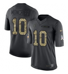 Nike Colts #10 Donte Moncrief Black Mens Stitched NFL Limited 2016 Salute to Service Jersey Nike Colts #10 Donte Moncrief Black Mens Stitched NFL Limited 2016 Salute to Service Jersey