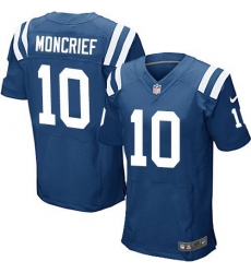 Nike Colts #10 Donte Moncrief Royal Blue Team Color Mens Stitched NFL Elite Jersey Nike Colts #10 Donte Moncrief Royal Blue Team Color Mens Stitched NFL Elite Jersey