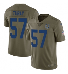 Nike Colts #57 Kemoko Turay Olive Mens Stitched NFL Limited 2017 Salute to Service Jersey Nike Colts #57 Kemoko Turay Olive Mens Stitched NFL Limited 2017 Salute to Service Jersey