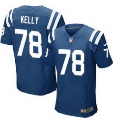 Nike Colts #78 Ryan Kelly Royal Blue Team Color Mens Stitched NFL Elite Jersey Nike Colts #78 Ryan Kelly Royal Blue Team Color Mens Stitched NFL Elite Jersey