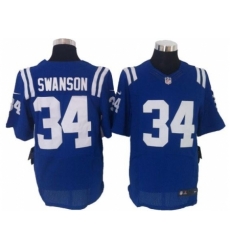 Nike Indianapolis Colts 34 Daxton Swanson Blue Elite NFL Jerseys Nike Indianapolis Colts 34 Daxton Swanson Blue Elite NFL Jerseys