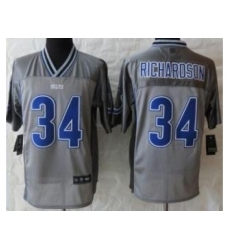 Nike Indianapolis Colts 34 Trent Richardson Grey Elite Vapor NFL Jersey Nike Indianapolis Colts 34 Trent Richardson Grey Elite Vapor NFL Jersey